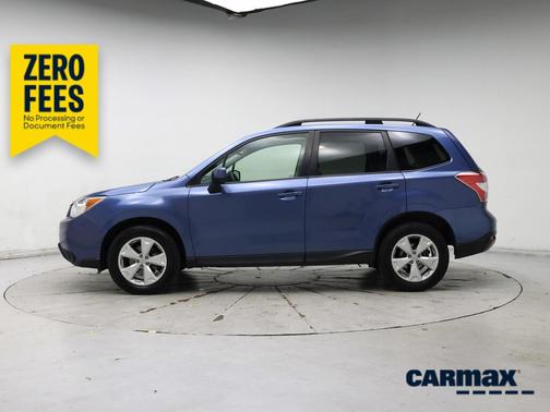 Blue 2015 Subaru Forester 2.5I Premium