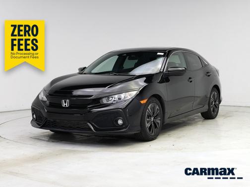 Black 2019 Honda Civic EX