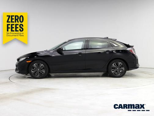 Black 2019 Honda Civic EX
