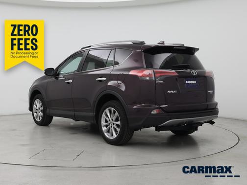 Purple 2018 Toyota RAV4 Limited