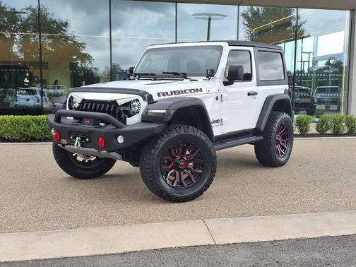 Bright White Clearcoat 2021 Jeep Wrangler Rubicon