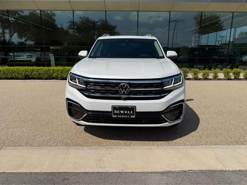Opal White Pearl 2023 Volkswagen Atlas 3.6L SEL Premium