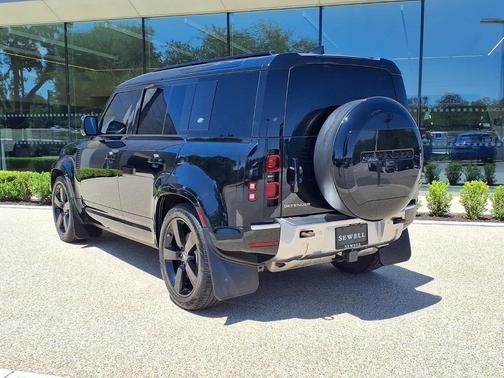 Santorini Black Metallic 2023 Land Rover Defender 110 S