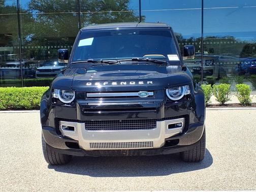 Santorini Black Metallic 2023 Land Rover Defender 110 S