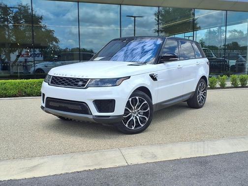 white 2020 Land Rover Range Rover Sport SE