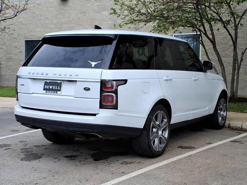 WHITE 2019 Land Rover Range Rover 3.0L V6 Supercharged HSE