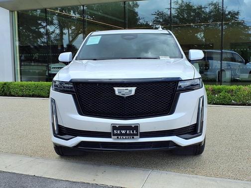 Crystal White Tricoat 2024 Cadillac Escalade ESV Sport