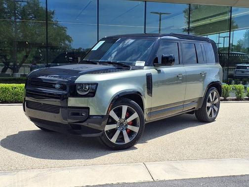 Pangea Green Metallic 2025 Land Rover Defender 110 P400 X