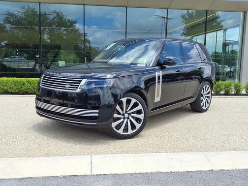 Santorini Black Metallic 2024 Land Rover Range Rover P615 SV