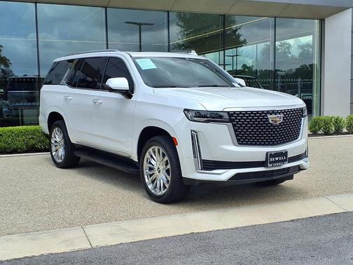 Crystal White Tricoat 2023 Cadillac Escalade Premium Luxury