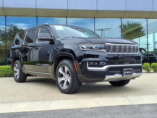 Diamond Black Crystal Pearlcoat 2022 Jeep Grand Wagoneer Series I 4x4