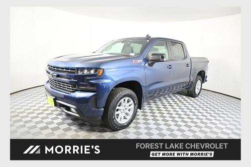 Northsky Blue Metallic 2021 Chevrolet Silverado 1500 RST