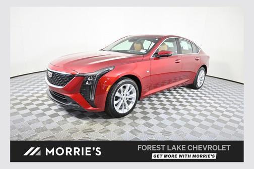 Radiant Red Tintcoat 2025 Cadillac CT5 Premium Luxury
