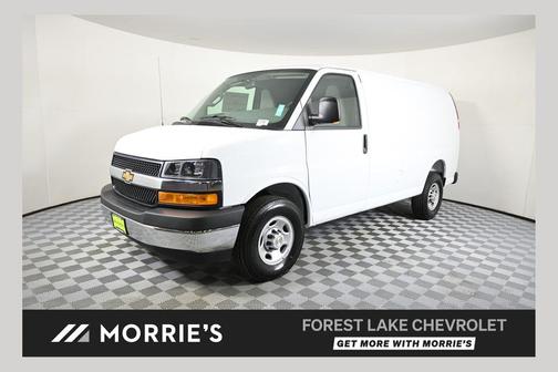 Summit White 2026 Chevrolet Express 3500 3500 Regular Wheelbase, WT, RWD