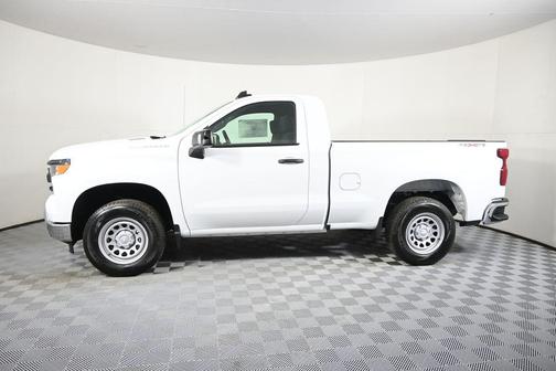 Summit White 2026 Chevrolet Silverado 1500 WT