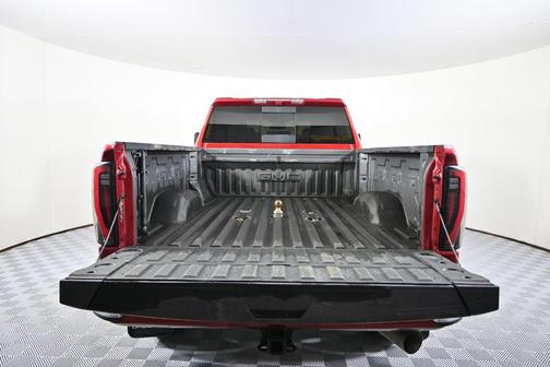 Volcanic Red Tintcoat 2025 GMC Sierra 3500 AT4
