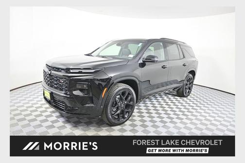 Mosaic Black Metallic 2026 Chevrolet Traverse RS