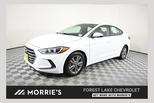 Quartz White Pearl 2018 Hyundai ELANTRA SEL