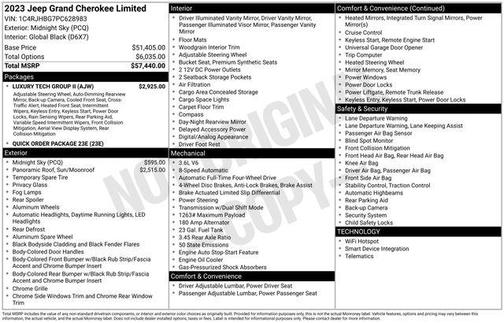 2023 Jeep Grand Cherokee Limited