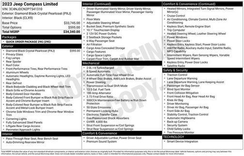 2023 Jeep Compass Limited