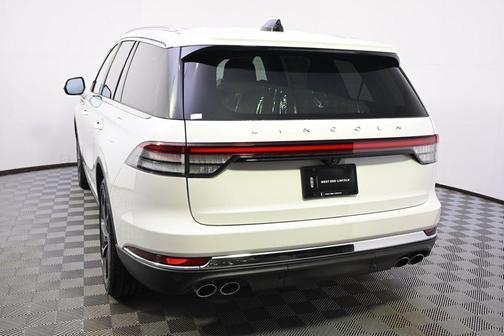 Pristine White Metallic Tri-Coat 2026 Lincoln Aviator Reserve AWD