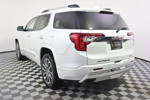 White Frost Tricoat 2023 GMC Acadia Denali