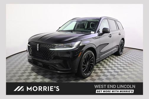 Infinite Black Metallic Clearcoat 2026 Lincoln Aviator Reserve AWD