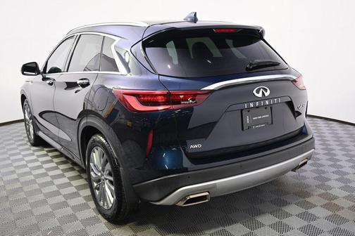 Hermosa Blue 2023 INFINITI QX50 LUXE AWD