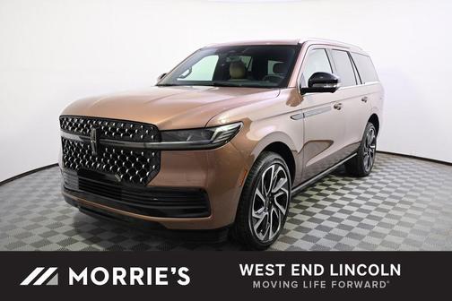 Sunrise Copper Metallic Pearlcoat 2026 Lincoln Navigator Black Label