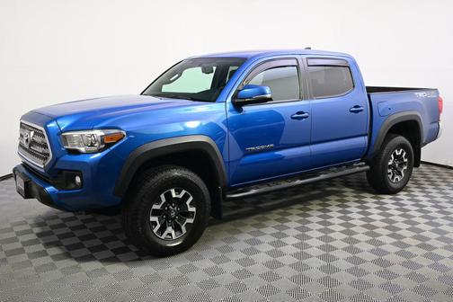 Blazing Blue Pearl 2017 Toyota Tacoma TRD Off Road