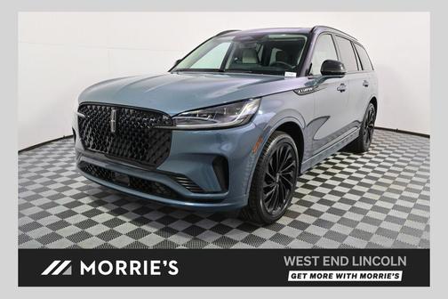 Whisper Blue Metallic Clearcoat 2026 Lincoln Aviator Reserve AWD