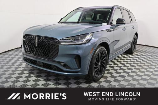 Whisper Blue Metallic Clearcoat 2026 Lincoln Aviator Reserve AWD