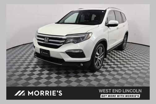 White Diamond Pearl 2016 Honda Pilot Elite