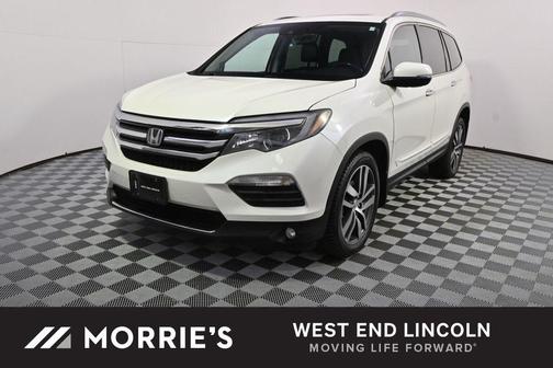 White Diamond Pearl 2016 Honda Pilot Elite