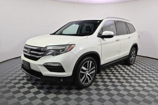 White Diamond Pearl 2016 Honda Pilot Elite
