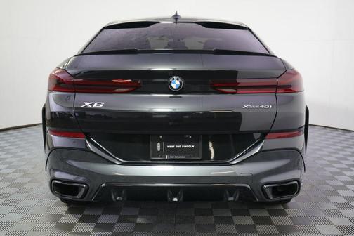 Black Sapphire Metallic 2022 BMW X6 xDrive40i