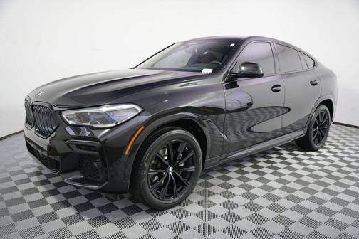 Black Sapphire Metallic 2022 BMW X6 xDrive40i