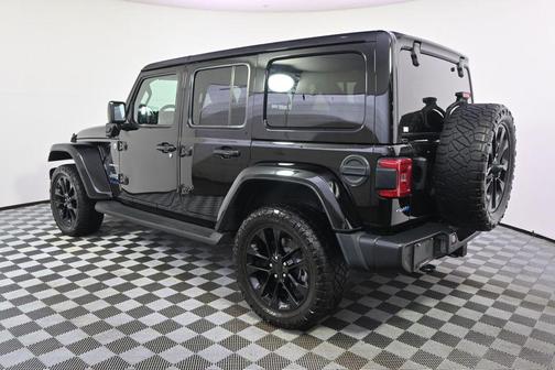 Black Clearcoat 2021 Jeep Wrangler Unlimited 4xe Sahara