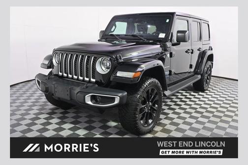 Black Clearcoat 2021 Jeep Wrangler Unlimited 4xe Sahara