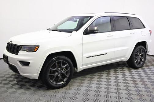 Bright White Clearcoat 2021 Jeep Grand Cherokee 80th Anniversary 4x4