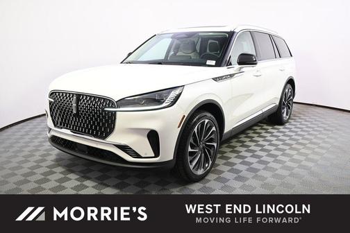 PRISTINE WHITE MET 3C 2026 Lincoln Aviator Reserve AWD