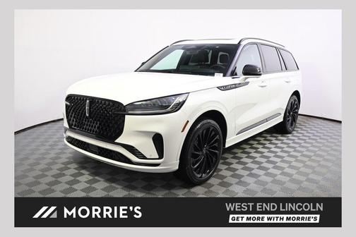 Pristine White Metallic Tri-Coat 2026 Lincoln Aviator Reserve AWD