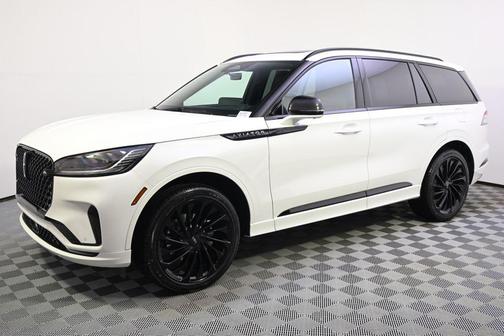 Pristine White Metallic Tri-Coat 2026 Lincoln Aviator Reserve AWD