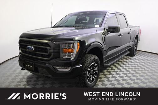 Agate Black Metallic 2022 Ford F-150 XLT