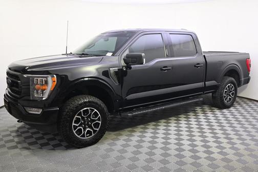 Agate Black Metallic 2022 Ford F-150 XLT