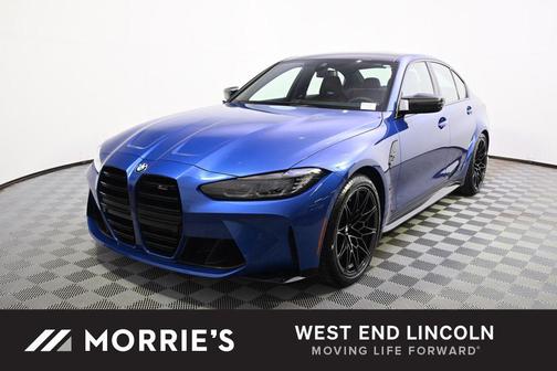 Portimao Blue Metallic 2024 BMW M3 Competition xDrive