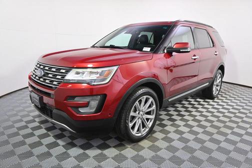 Ruby Red 2017 Ford Explorer Limited