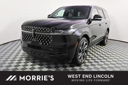 Infinite Black Metallic Clearcoat 2026 Lincoln Navigator Black Label