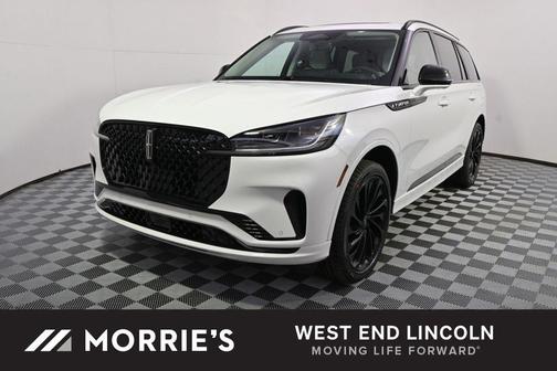 Pristine White Metallic Tri-Coat 2026 Lincoln Aviator Reserve AWD