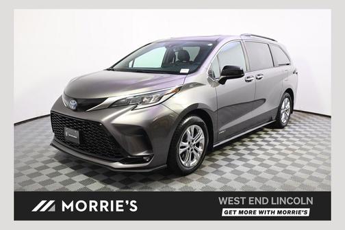Predawn Gray Mica 2021 Toyota Sienna XSE 7 Passenger